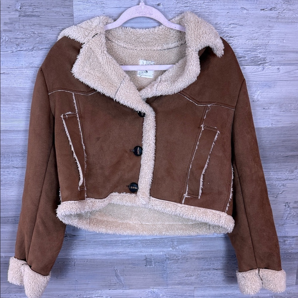 Altar’d State Savannah Suede Jacket